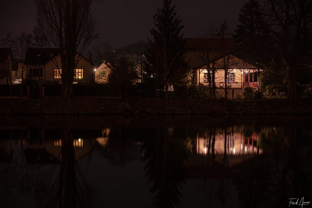 Maisons au bord de l'Oise