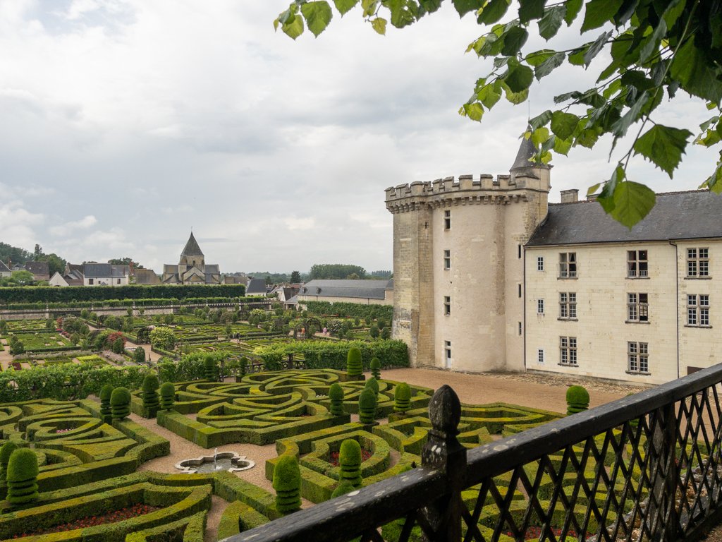 Loire à Vélo château de Villandry