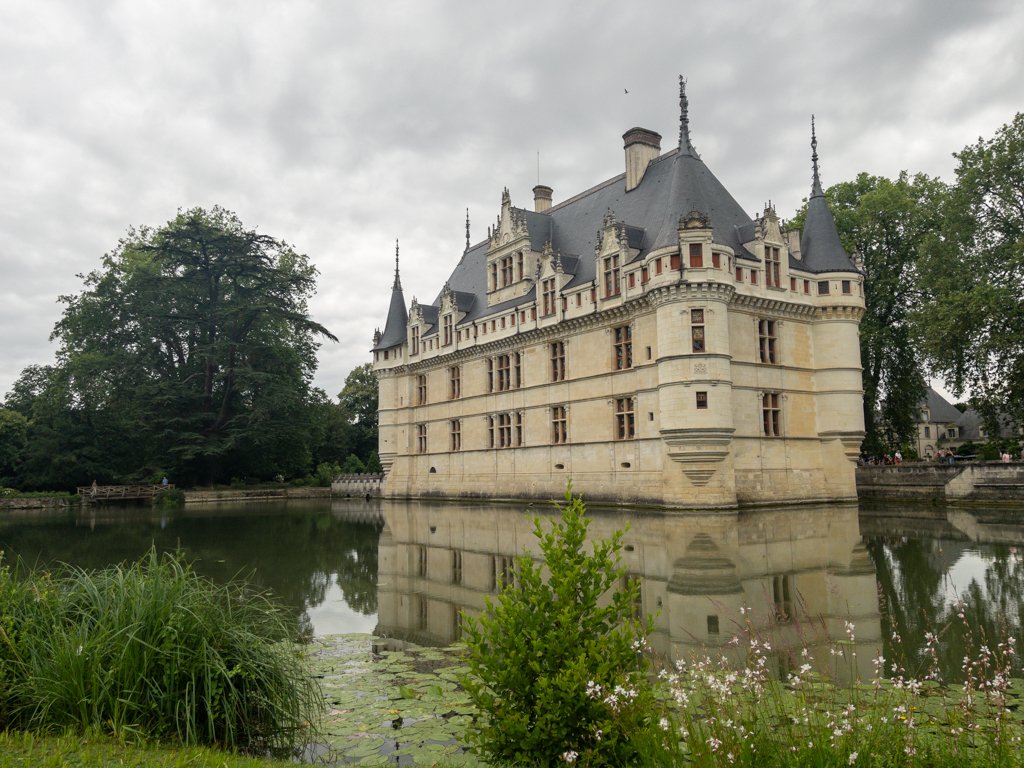 Loire à Vélo Château d'Azay-le-Rideau