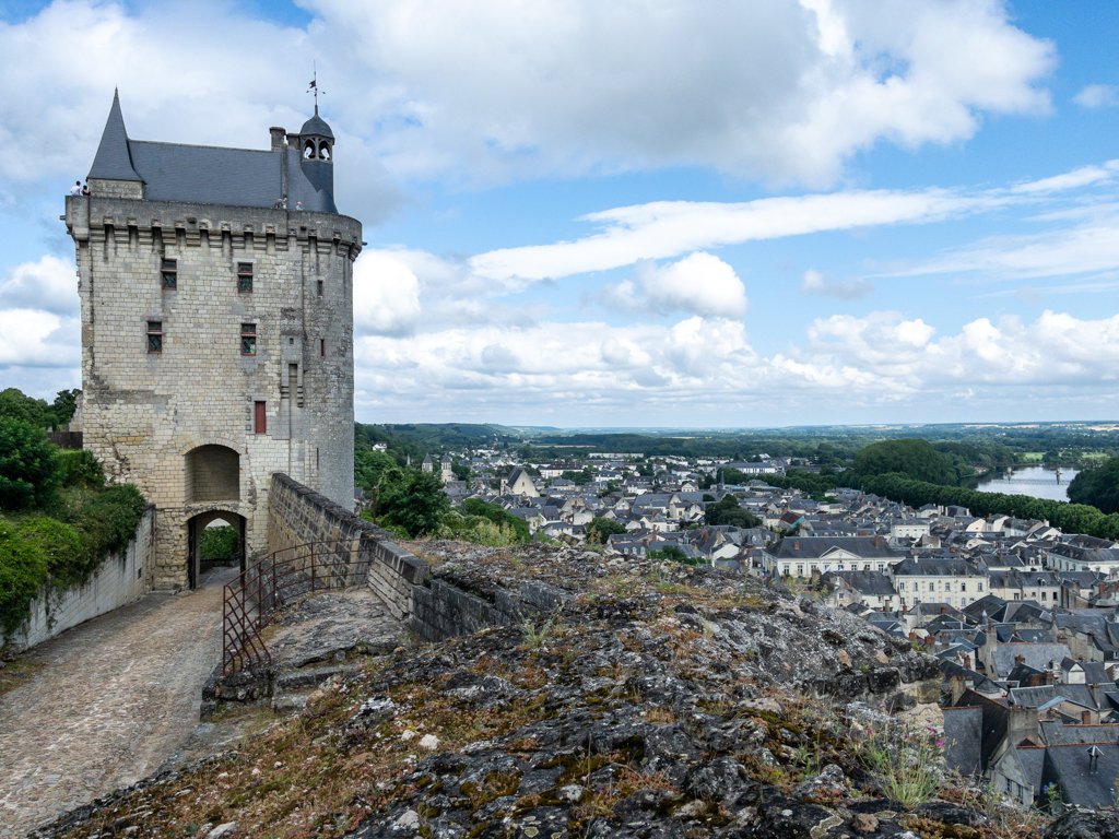Loire à Vélo Forteresse Royale de Chinon