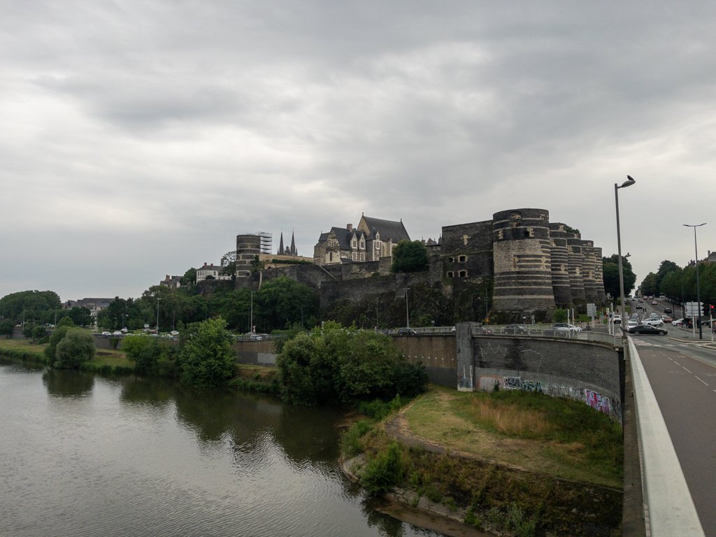 Loire à Vélo Château d'Angers