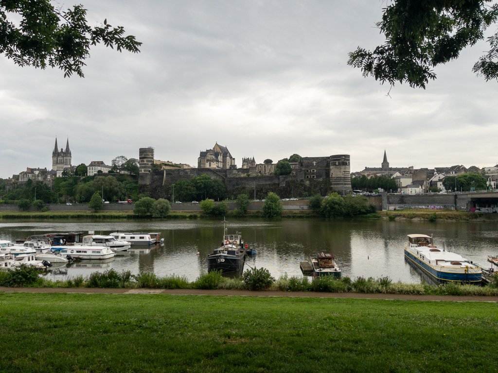 Loire à Vélo Château d'Angers
