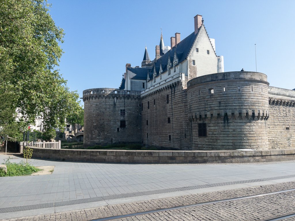 Loire à Vélo Château des ducs de Bretagne Nantes