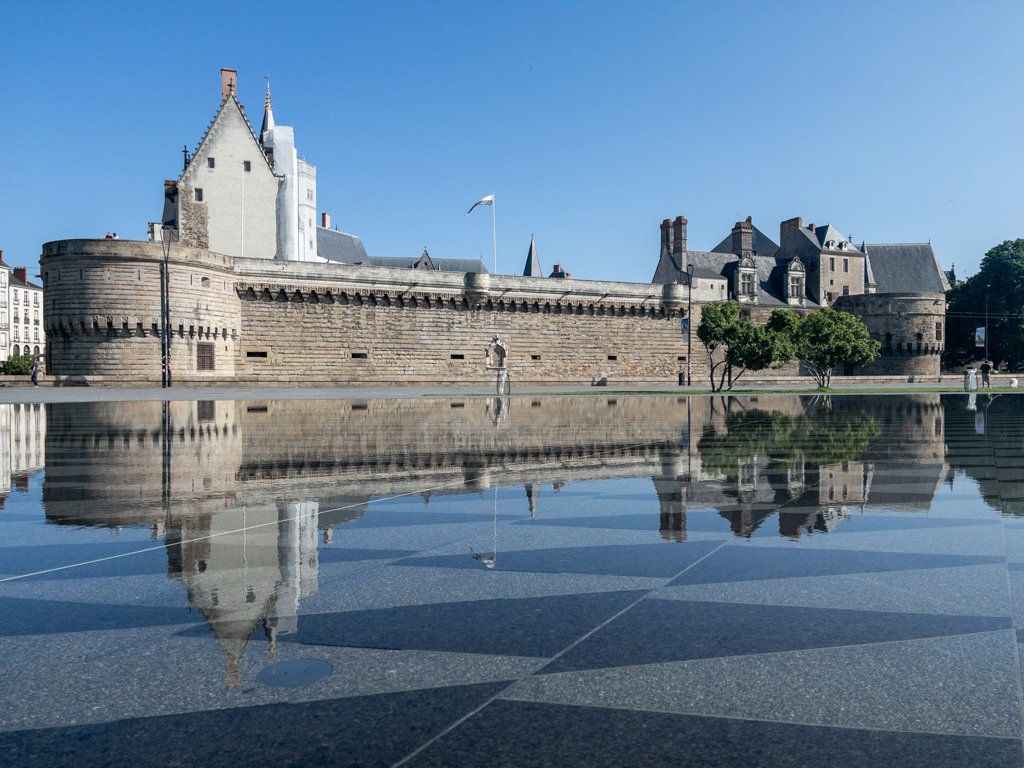 Loire à Vélo Château des ducs de Bretagne Nantes