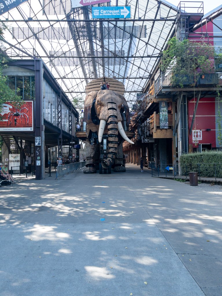 Loire à Vélo Les Machines de l'Île Nantes