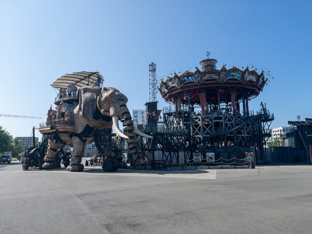 Loire à Vélo Nantes Les Machines de l'Île