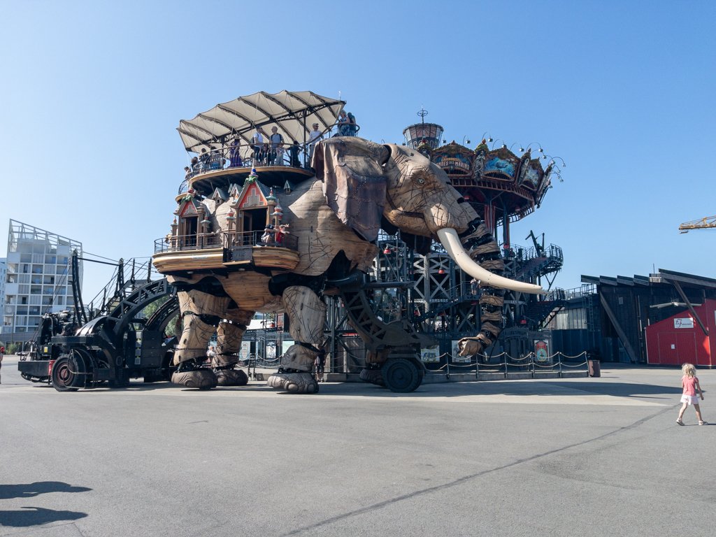 Loire à Vélo Les Machines de l'Île Nantes